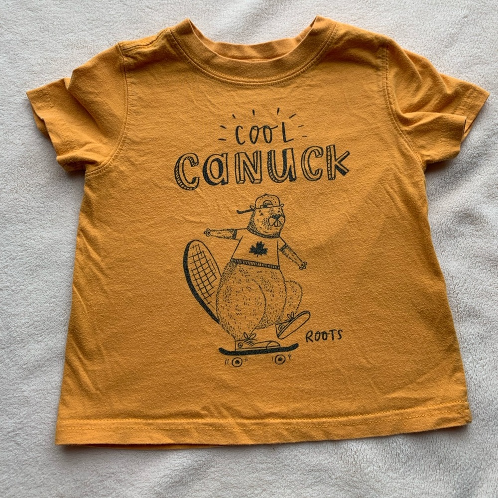Roots kids Toddler Shirt Sleeve Tee  2T